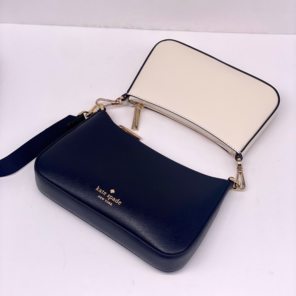 Kate Spade Duet Puffy Heart Crossbody, Meringue Multi NWT - Picture 11 of 16
